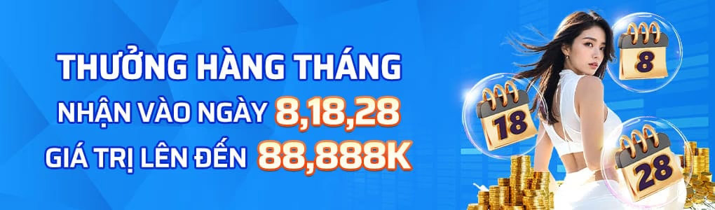 tv88 thưởng hàng tháng