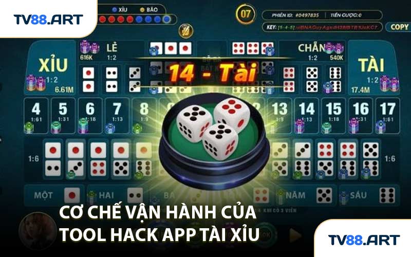 Cơ chế vận hành của tool hack app tài xỉu